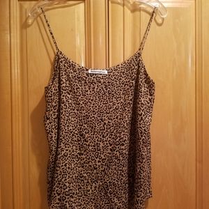 Reformation Atticus Cheetah Camisole